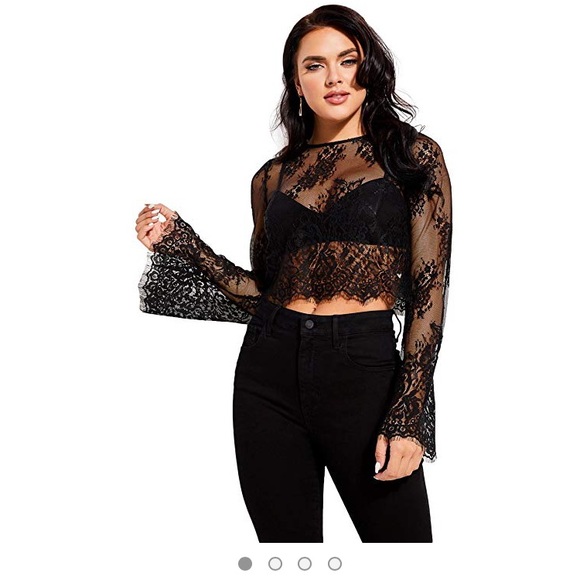 guess lace top